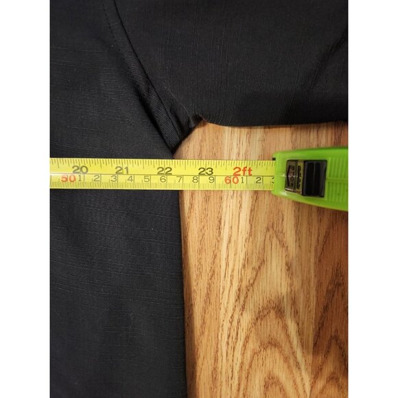 Cubavera Shirt Cuban Style Long Sleeve Black Men Size Large - Picture 7 of 9